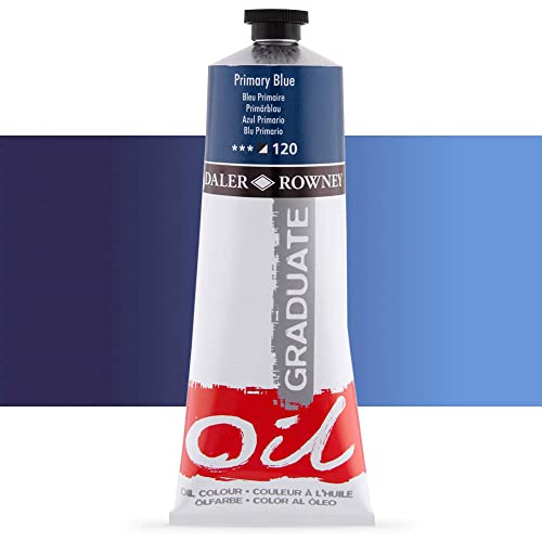 Huile graduée 200 ml Bleu primaire