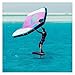 Portable Windsurfing Inflatable Wing, Handheld Kitesurfing Kite, with Two Window Design,for Wind Wing Foiling, Surfing(6square)