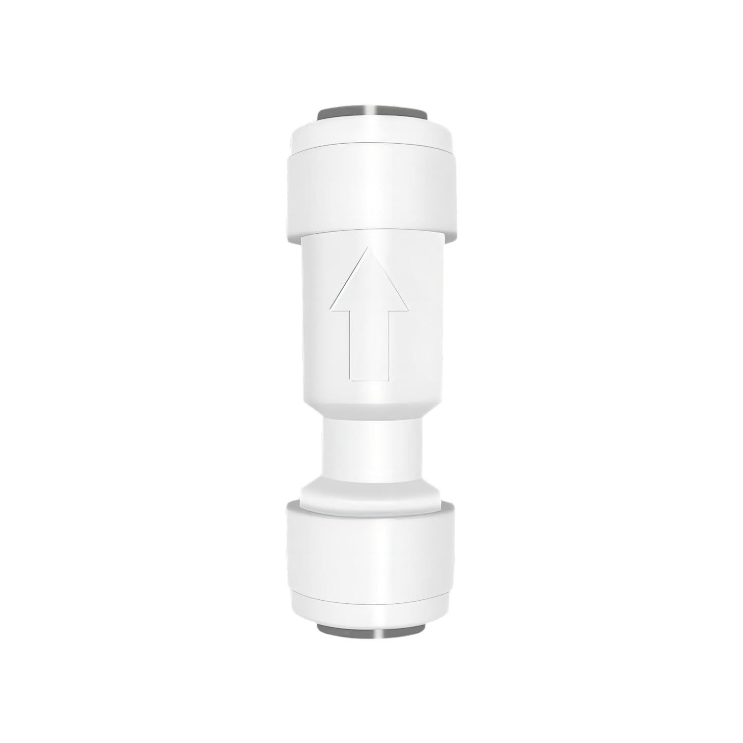 Qrity Conectores de Manguera Rectos de Agua RO, Conector Rápido Filtro Agua Adaptador, 1/2" Rosca Macho/Hembra Conector-1/4" Acoplamientos rápidos para filtros, para RO Inverso Ósmosis Sistema — view 32