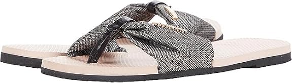Havaianas You St. Tropez Shine Flip Flop Sandal Ballet Rose 39/40 Brazil, Women's 9/10 M, Pack of 2