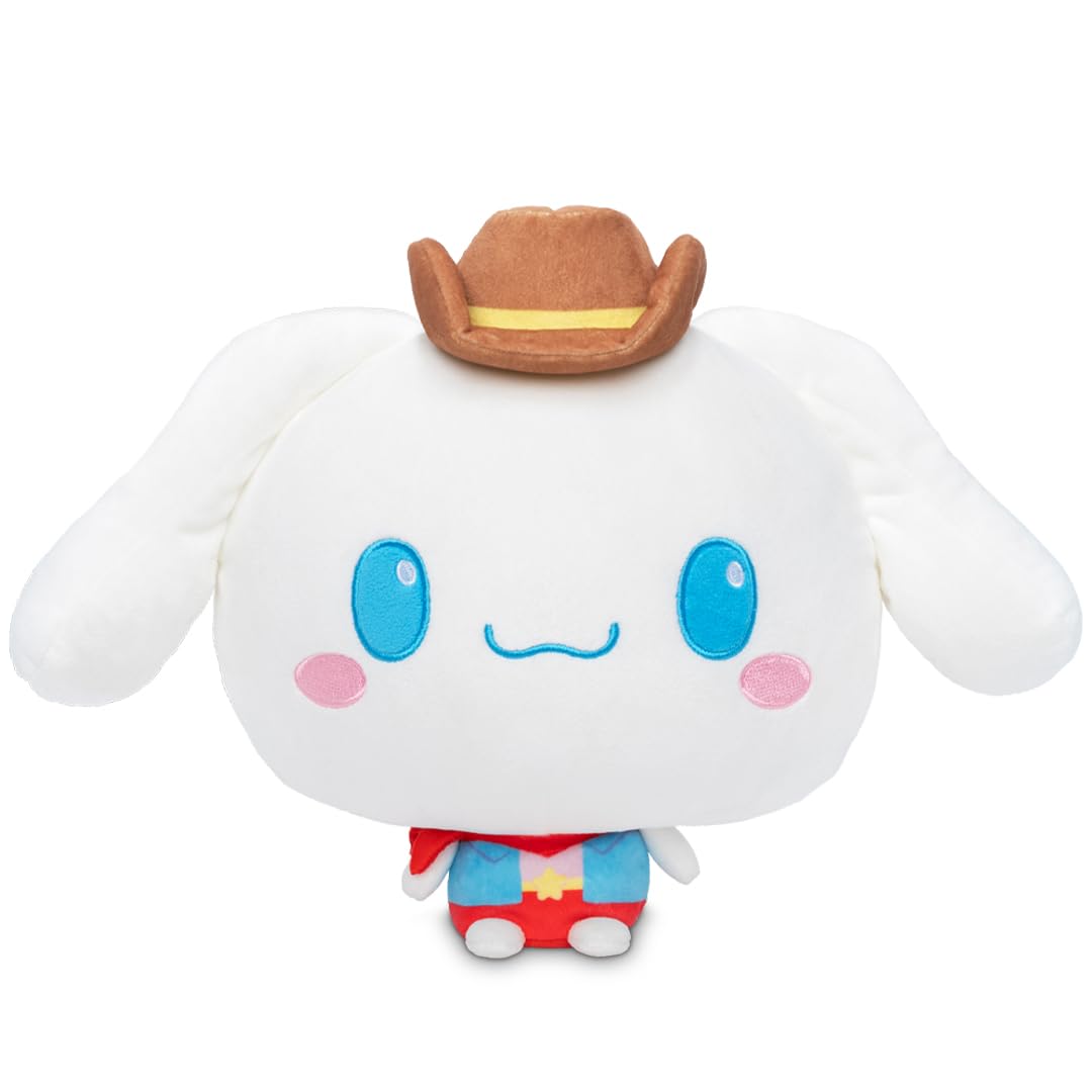 Amazon.com: TeeTurtle Cloudheads Cowboy Cinnamoroll Plush - 8-Inch
