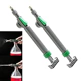 2pcs Handheld Sprayer - High Pressure Air Pump Manual Sprayer with Adjustable Nozzle - Garden Pump Sprayer - Hand Pump Sprayer Pressure Sprayer Top for Home Lawn Garden Watering (B)