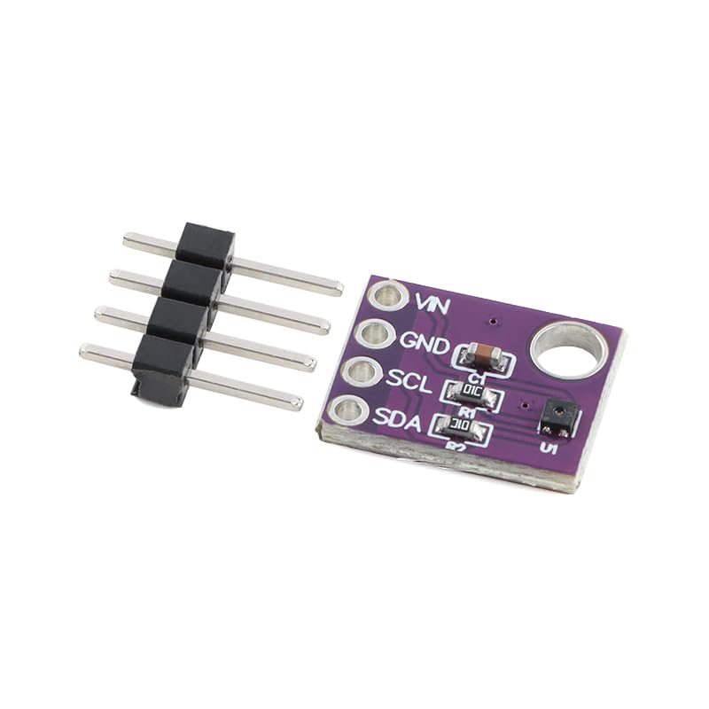 SHT45 I2C Humidity Temperature Sensor Module - ±0.1% RH Accuracy, -40°C to 85°C Operating Range