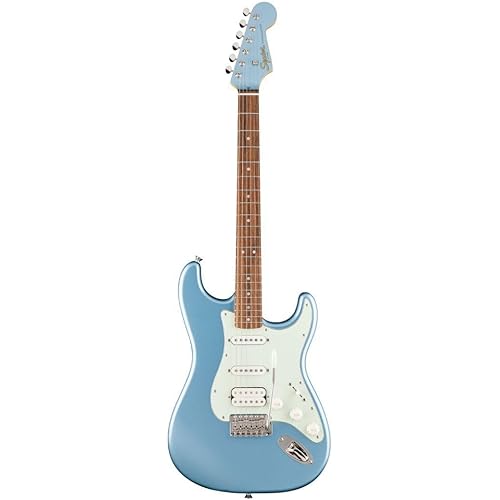 Fender Limited Edition Classic Vibe '60s Stratocaster HSS 6-String Right-Handed Electric Guitar with Poplar Body, Maple Neck, and Indian Laurel Fingerboard (Ice Blue Metallic)