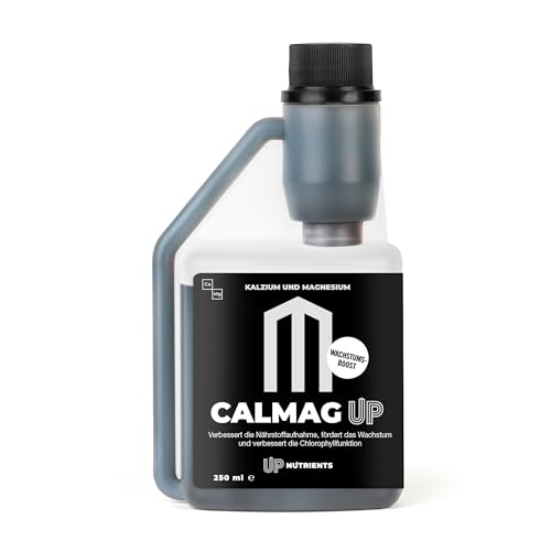 UP NUTRIENTS Suplemento de Calcio y Magnesio CALMAG UP 250 ML | Fertilizante para Plantas y Cultivos 100% Orgánico | Crecimiento y Floración | Mejora Fotosíntesis