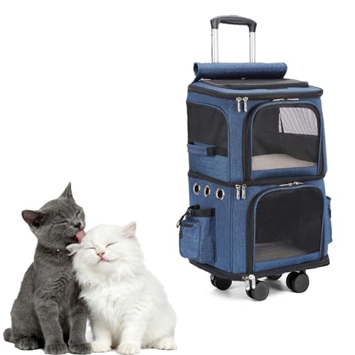 Gyrophoric �L���X�^�[�t�� �y�b�g�L�����[ �����b�N ���@�\�݌v �ʋC�����b�V��&�y�� ���s/�ʉ@/���U���� ���E�L�Ή� �H�̂��o���������K�� �L���X�^�[�t���L�L�����[�o�b�O �L�E���^���p(Blue)