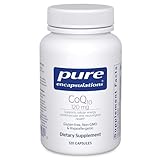 Pure Encapsulations CoQ10 120 mg - Coenzyme Q10 Supplement for Heart Health, Energy, Antioxidants, Brain & Memory Health - Cellular Health, Cognition & Cardiovascular Support* - 120 Capsules