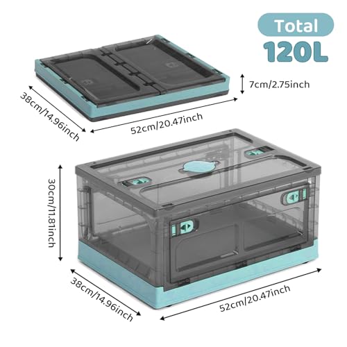 Boîtes de rangement pliables pour résoudre le manque de place à la maison - 8