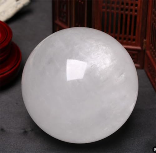 Sphère en quartz blanc de 5cm avec support, idée cadeau originale - 2