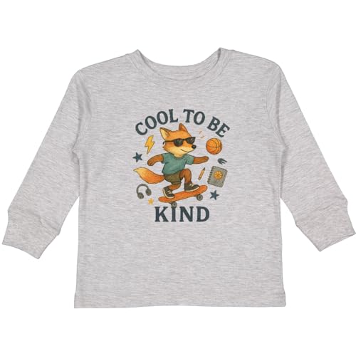 inktastic Be Kind Fox Skateboard Shirt