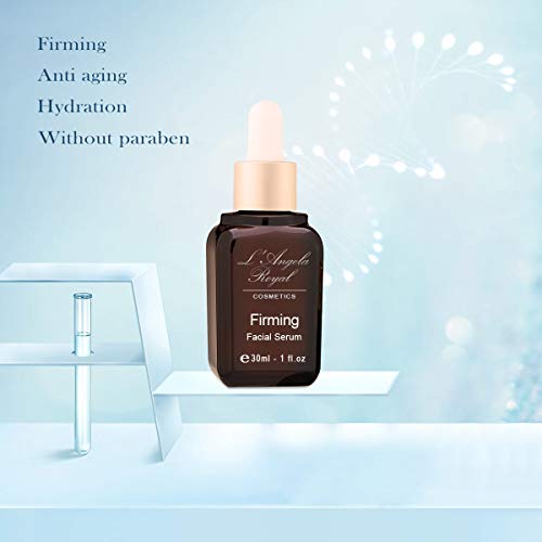 L'Angela Royal SERUM FIRMING, Serum Facial Reafirmante, Ácido Hialurónico, DMAE, Colágeno, Glucógeno Marino, Hidratación… - Imagen 3