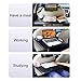 Foldable RV Car Table, Car Table Tray, with Cup Holder, Adjustable Height, for Motorhome, Home Office, Outdoor Camping Picnic