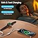 𝟐𝟎𝟐𝟓 𝐔𝐩𝐠𝐫𝐚𝐝𝐞𝐝 for Apple Watch Charger,[USB A/C Dual Port Cable][Portable Travel Essentials]Compatible With iPhone 16/15,Magnetic Wireless Charging for iWatch Series Ultra 2/SE 2/10~1,[4FT]