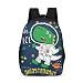 Unisex-Kinder Schulrucksack Dinosaurier Roboter Schulranzen Schultasche Daypack Rucksack Backpack für Jungen Mädchen Blau 32x18x42 cm