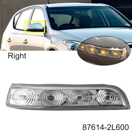 Luces señal giro rota i30 solución parpadeo intermitente espejo retrovisor lateral 876132L600 5