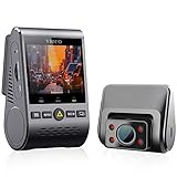 VIOFO A129 Duo IR Dual Dash Cam Taxi Front and Interior Camera Infrared Night Vision Full HD 1080P Wi-Fi Car Dash Camera, GPS Included, Buffered Parking Mode, Motion Detection, G-Sensor