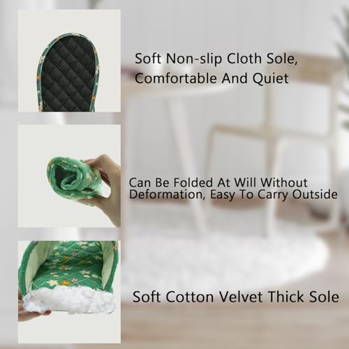 Chinelos de casa para mulheres, chinelos de spa, chinelos de casa para convidados, chinelos de dedo