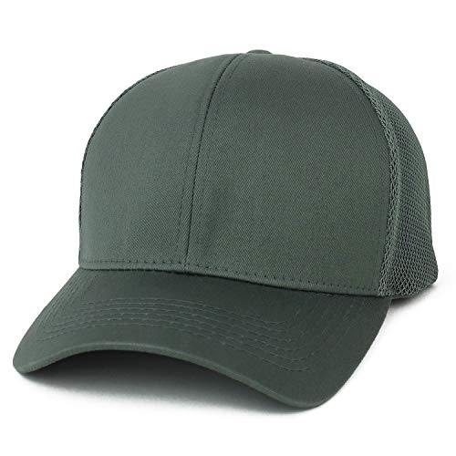 Image of Oversize XXL Structured Trucker Mesh Baseball Cap