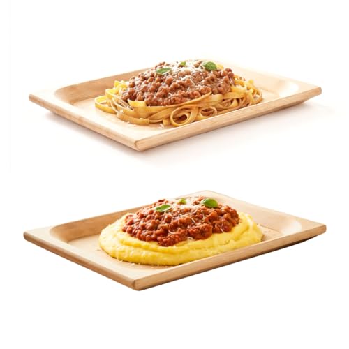 SCIFETTA PER POLENTA e ALTRO: Set 2 pezzi, per servire piatti della tradizione come polenta, ma anche antipasti, affettati, formaggi o finger food.