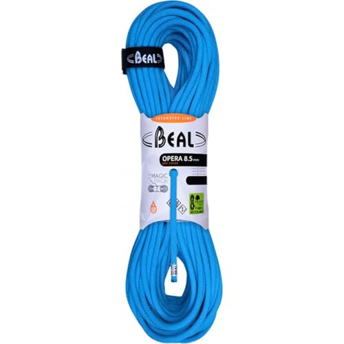 Beal Opera 8.5mm Rope with Unicore 90M DryCover Blue