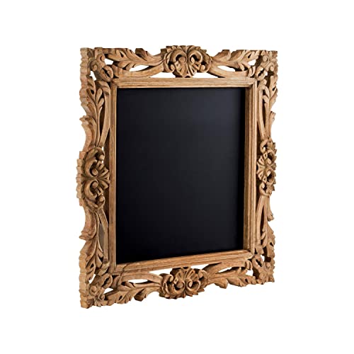 Elk Lighting Chalk003 Chalk Menu Board, Unfinished Wood, Black Chalkboard #TOP1