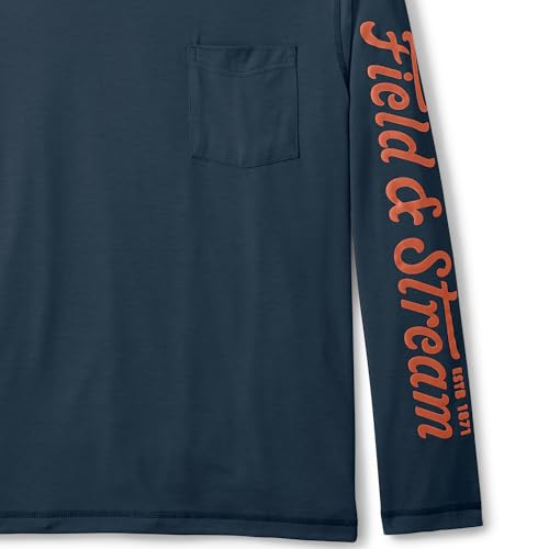 Image of Field & Stream Men's Roll Cast Long Sleeve Performance Tee Shirt with Drirelease