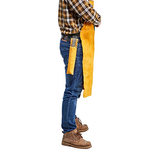 Leather Rod Holder Welding Electrode Storage Can - Welding Tools Rod Bag #TOP7