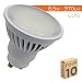LED ATOMANT, S.L. Pack 10x GU10 LED 8,5w Potentísima. Color Blanco Cálido...