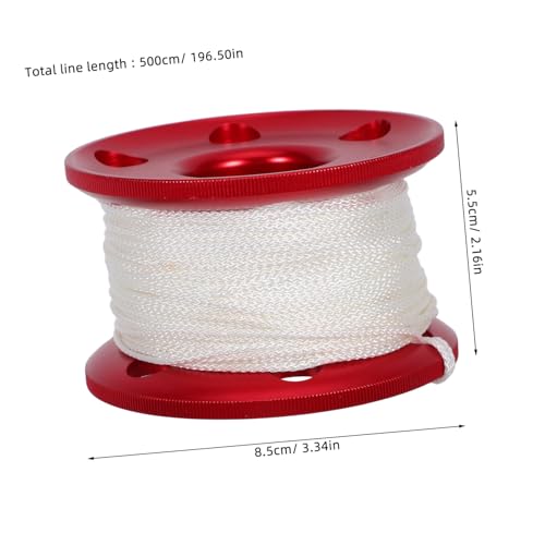 Carrete de buceo de aluminio con sistema integrado resistente Hemobllo 2