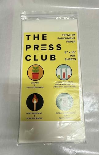 Premium Super Slick Parchment Paper Squares | 100 Sheets | 8