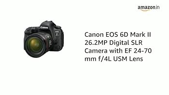 Buy Canon EOS 6D Mark II 26.2MP Digital SLR Camera with EF 24-70