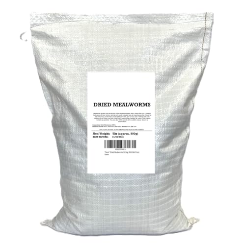 Premium Dried Mealworms 4kg - 25 Litre Wild Bird Food