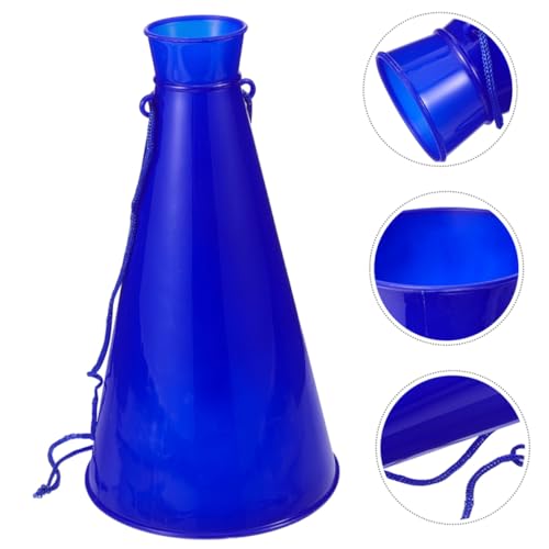 Skisuno BXY0350HX19Y0F9AKDYS 4Pcs Cheering Horn Sports Game Megaphone Sports Party Favors Cheerleading Megaphones Sports Match Megaphone Noisemaker Toys Party Favor The Toddler Football Microphone Plastic thumb #8