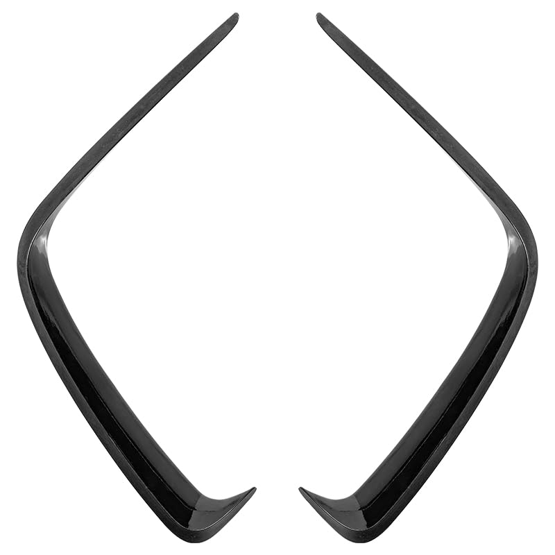 Becquet de pare-choc arrière aérodynamique en ABS noir pour Classe A W176