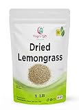 Dried Lemongrass 1 LB | Cut and Sifted Loose Leaf | Aroma Rich Lemon Grass | by Yogi's Gift ®