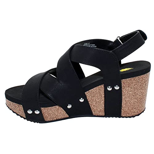 VOLATILE Womens Tory Casual Sandals Casual High Heel 3" & Up3