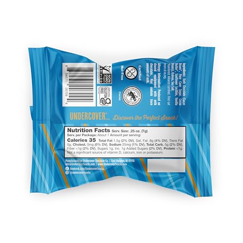 image for Undercover Quinoa Undercover Chocolate Quinoa Crisps - Dark Chocolate 