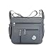 Fabuxry Purses and Shoulder Handbags for Women Crossbody Bag Messenger Bags (Grey)