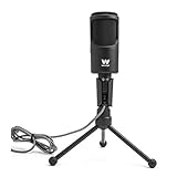 Woxter Mic Studio 50, micrófono de Condensador con conexión USB.
