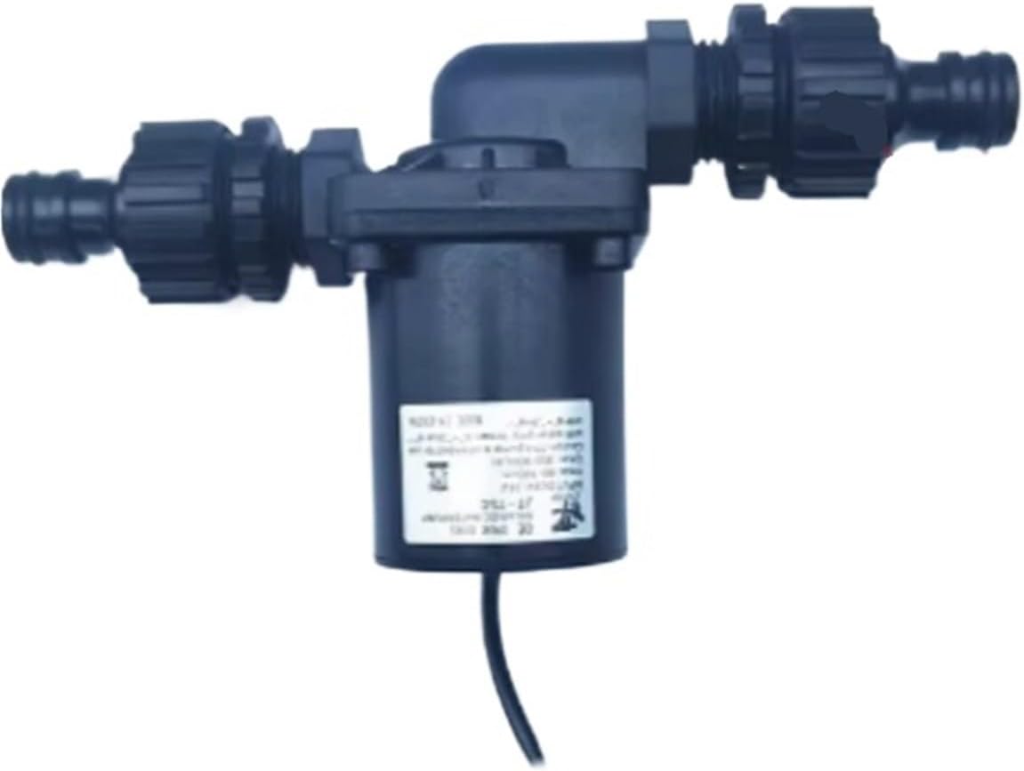 DC12v DC24V Super Quiet Brushless Motor Submersible Booster Pump Brass Platic Quick Joint Power Water Heater Pressurized Pump(24V Platic J)