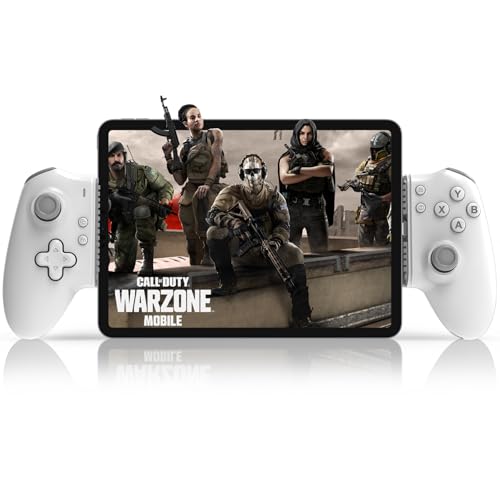 Image of arVin USB C Mobile Gaming Controller for iPad /Tablet(Within 6.7-11 in) USB-C Gamepad with Hall Joysticks /Hall Trigger /Turbo /Back keys, Remote Play for PS5 /PS4 /Xbox /PC Consoles, Cloud Game, Emulator