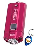 Acebeam UC15 Keychain light, Cree XPL HI LED, 1000 Lumen (Red), includes an eco-sensa keychain light