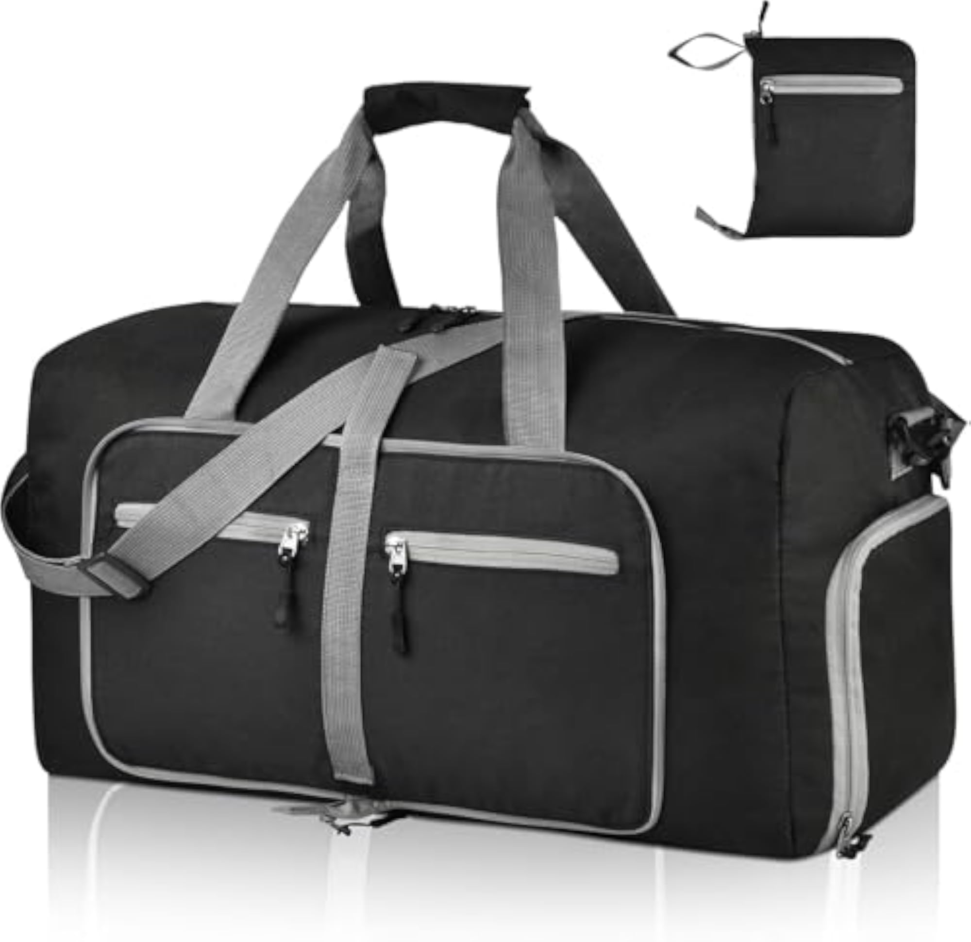 Duffel Bag with Shoes Compartment