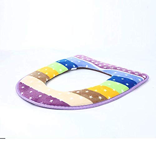 Coussin de toilette épais lavable et douillette housse de siège à coller