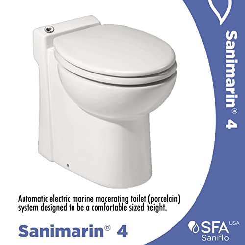 Saniflo 070 Sn4 Sanimarin Electric Marine Macerating Toilet thumb #1