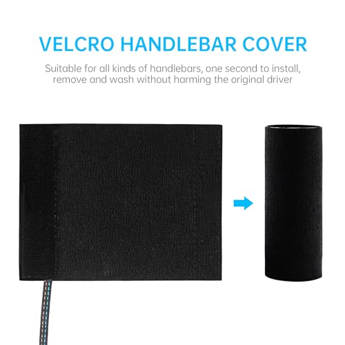 image for OXWIND Heated Grips Cover for Motorcycle, 5V Handlebar Heater, Motorcy