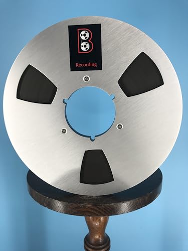Burlington Recording 1/4\"x 3600\' Extended PRO Series Reel To Reel Tape 10.5\" NAB Metal Reel 1 Mil - Thumbnail 2