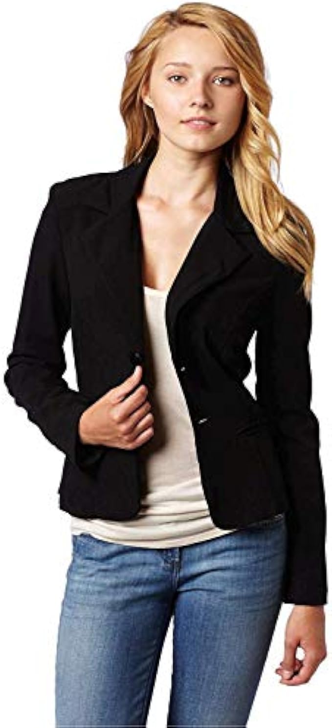 A. Byer Juniors Long Sleeve Button Welt Jacket