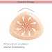 no!no! 1 Pair Silicone Breast Forms Mastectomy Prosthesis Triangle Bra Enhancer Inserts A- Cup