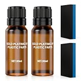 KADFEL Detergente e Restauratore per Plastica Auto, Lucidante per Cruscotto e Interni, Kit...
